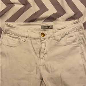 Refuge white jeans